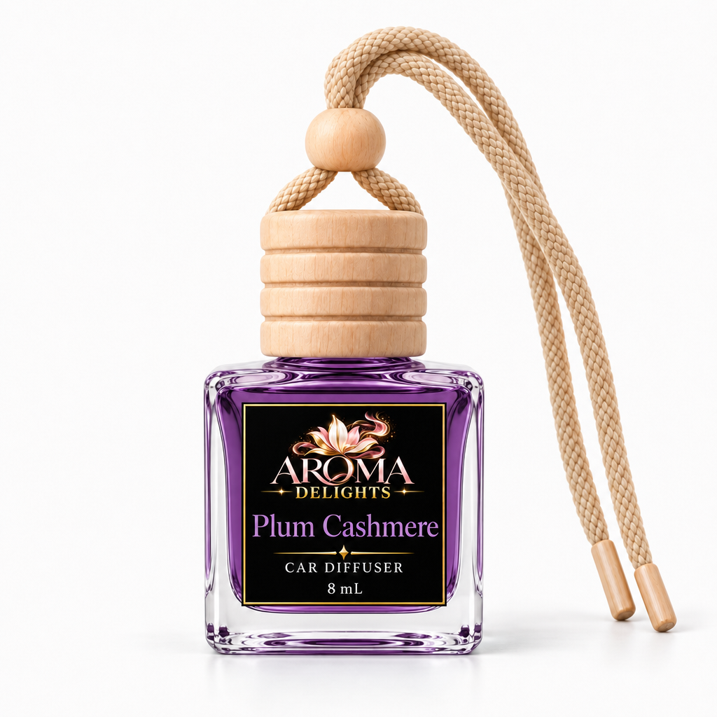 Plum Cashmere | Luxury Car Diffuser – 8 mL