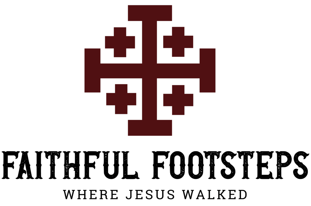 Faithful Footsteps Jerusalem cross