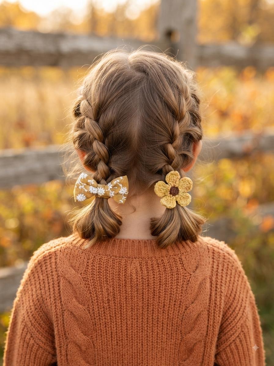 Baby & toddlers Autumn Handmade Hair Tie Collection, view 5