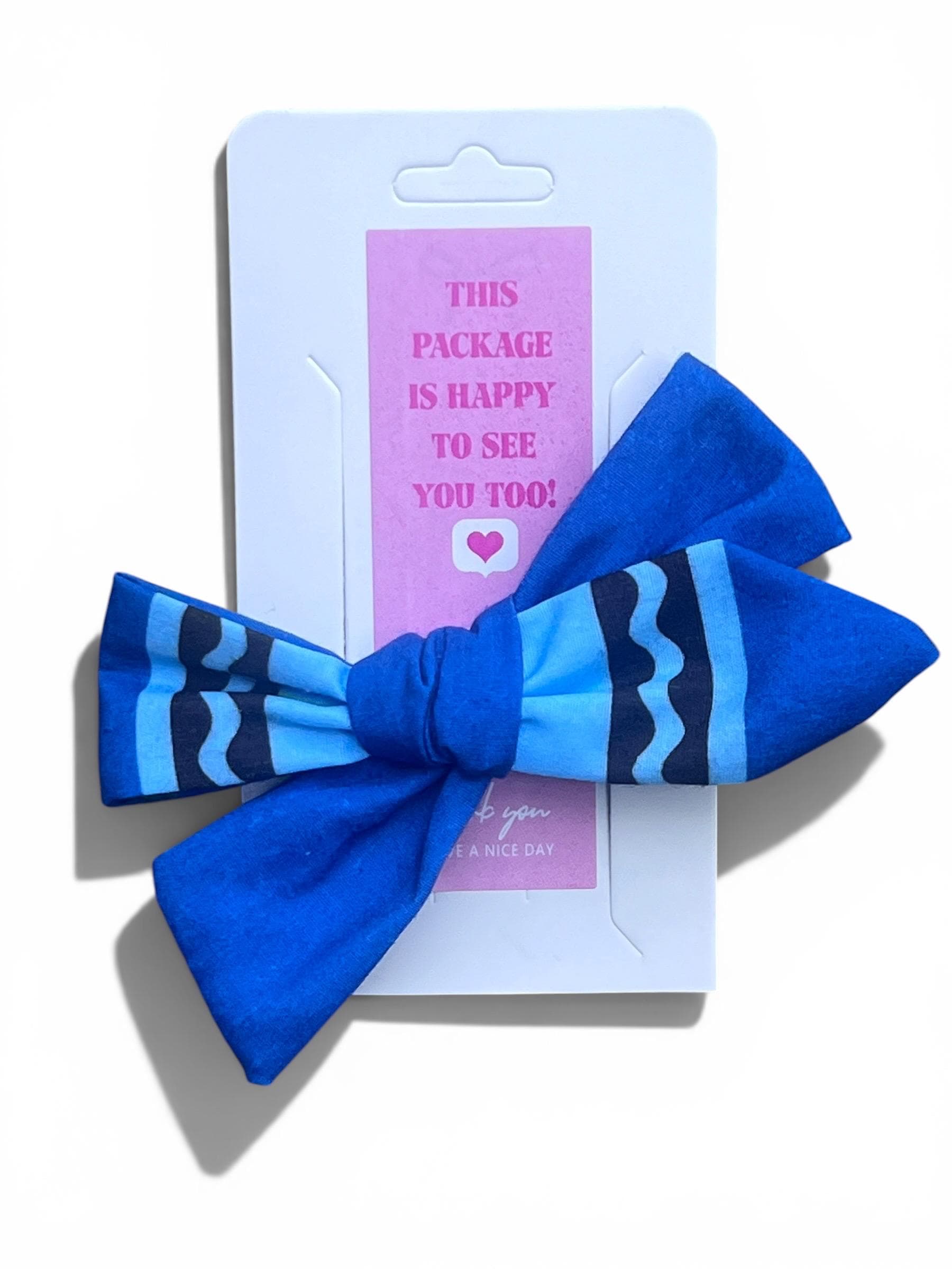 Crayon Hair Bow Collection Handmade Cotton Hair Clip Children'sBack-to-School, view 3