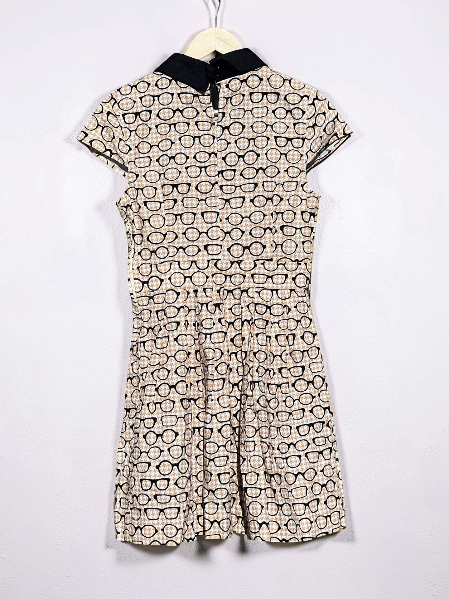 ModCloth "Fervor" dress Clear As A Day Off, view 9