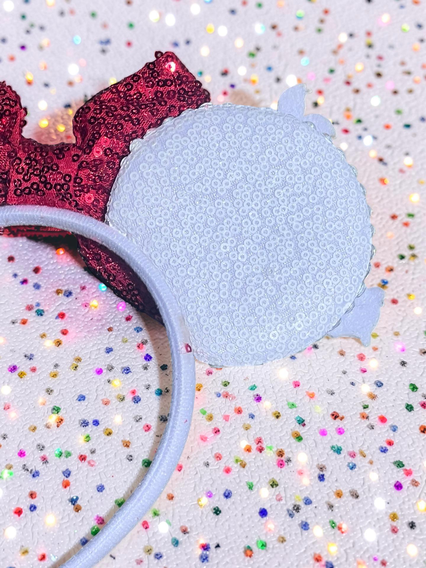 Winnie the Pooh and Friends Custom Sequin Mickey Ears For Disney Vacation For kids And Adults, view 10