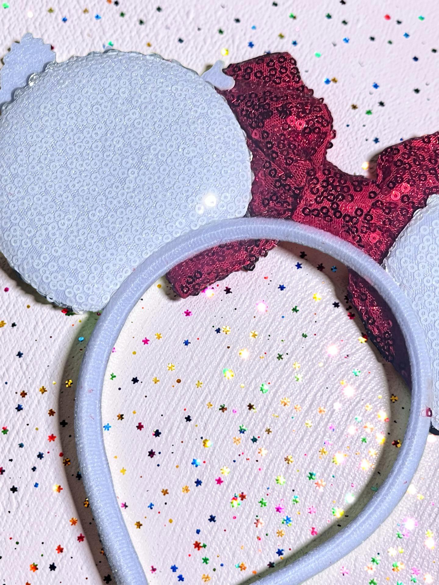 Winnie the Pooh and Friends Custom Sequin Mickey Ears For Disney Vacation For kids And Adults, view 12