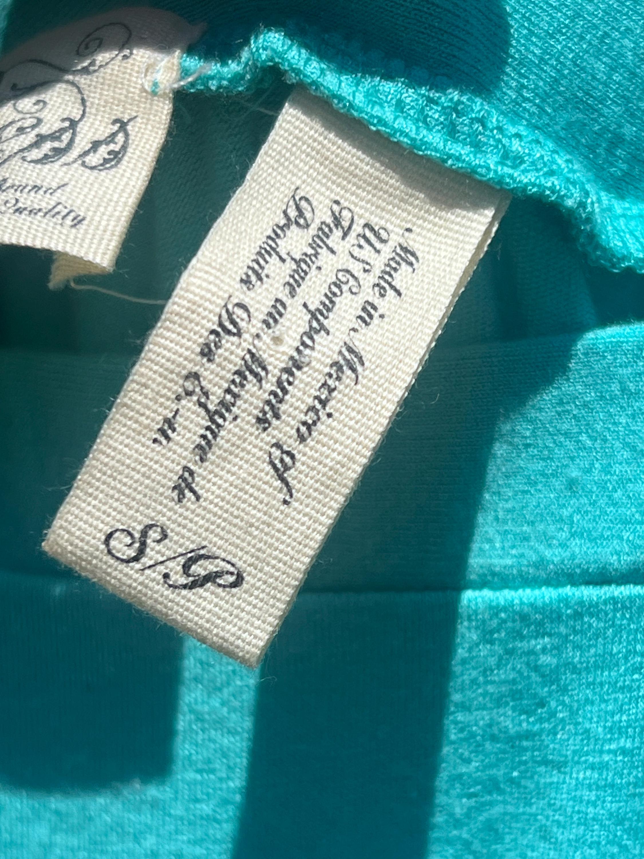 Y2K Guess Smocked Midi Dress | Teal Blue Boho Tiered Sundress Size S, view 16