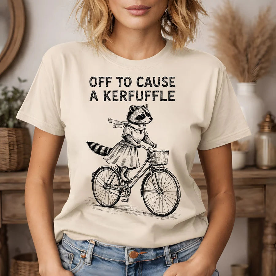 A Kerfuffle graphic T-shirt
