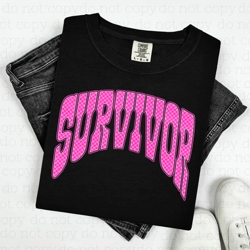 survivor graphic T-shirt