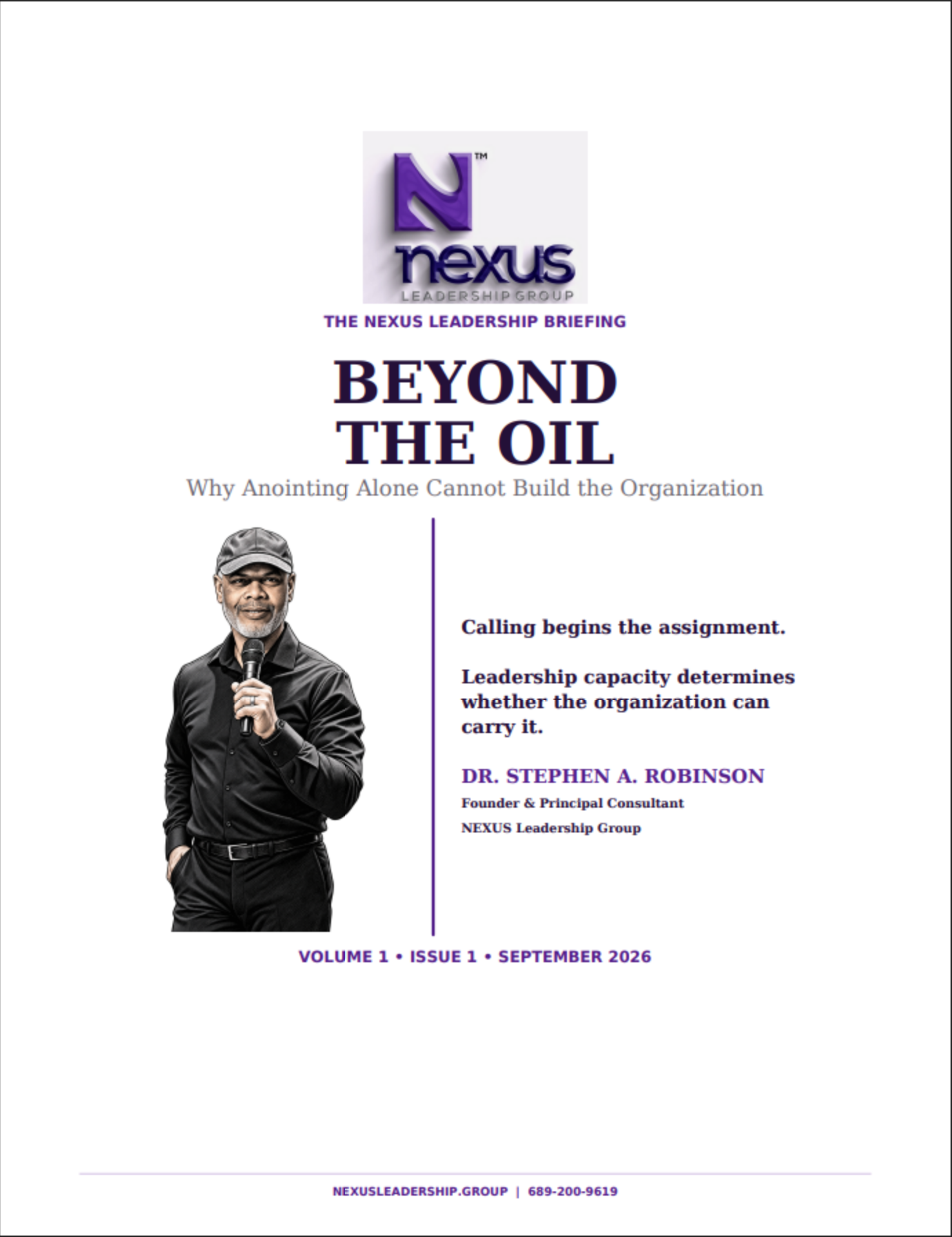 Preview of Beyond the Oil, the inaugural NEXUS Leadership Briefing