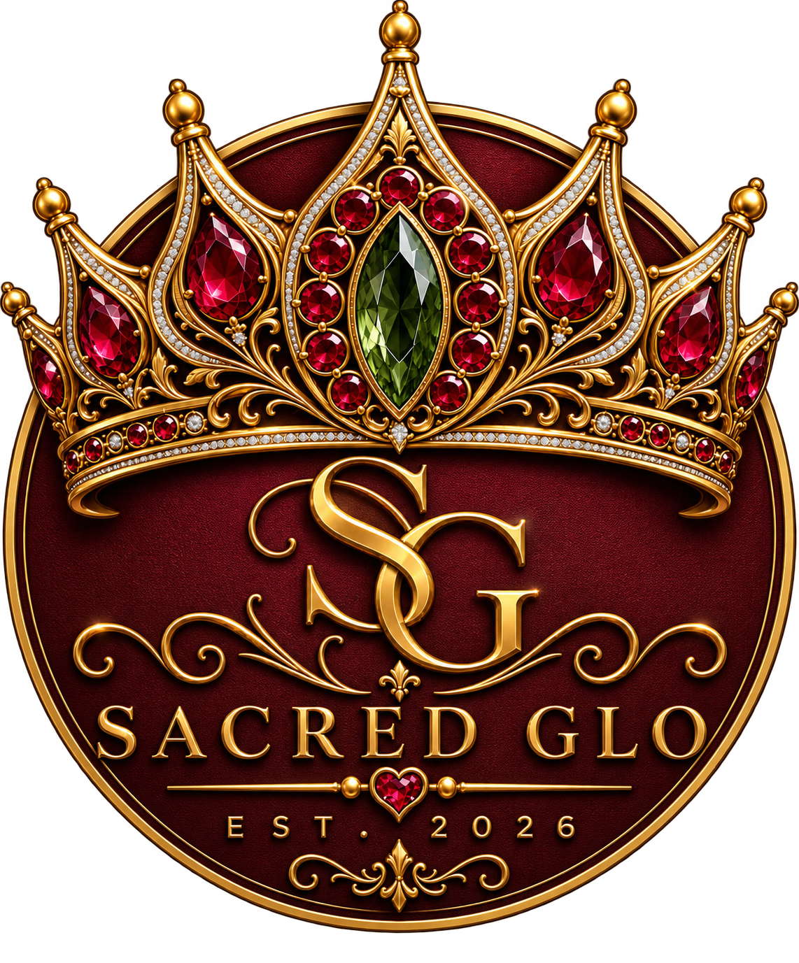 Sacred Glo crown emblem