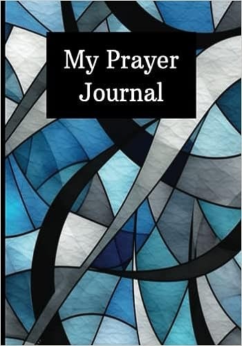 Cover of My Prayer Journal - Blue and Black