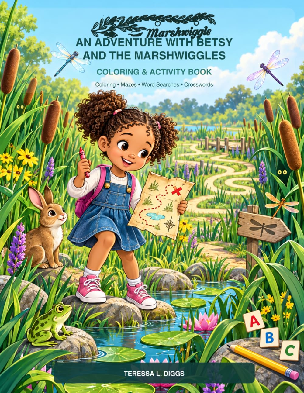 Cover art for An Adventure with Betsy and the Marshwiggles: Coloring and Activity Book