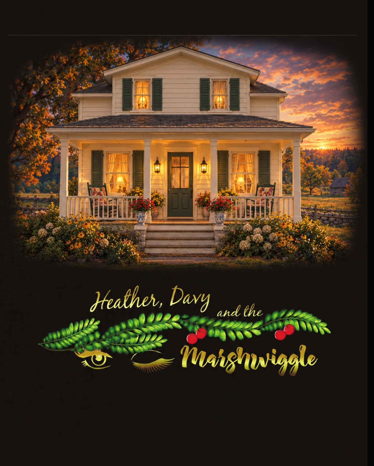 Cover art for Heather, Davy and the Marshwiggle: Illustrated Edition