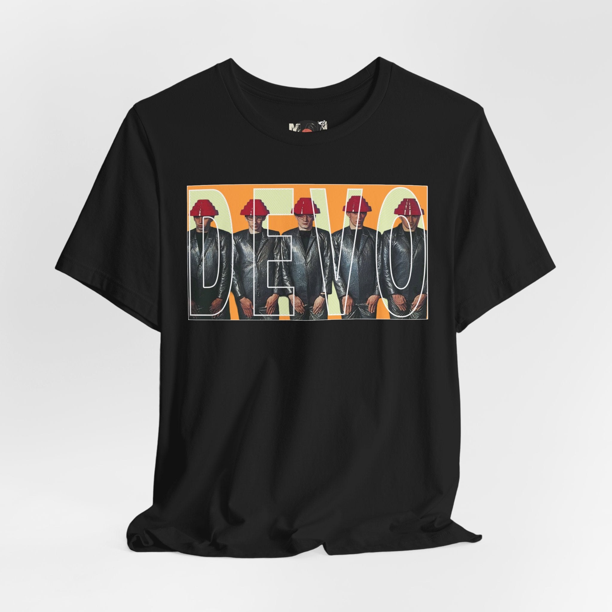 Man Alive Apparel Devo retro pop art band T-shirt