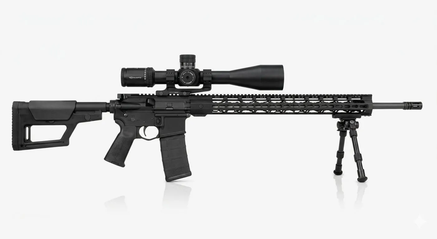 DRD 6.5 Grendel Complete Hunting Rifle with a rifle-length gas system