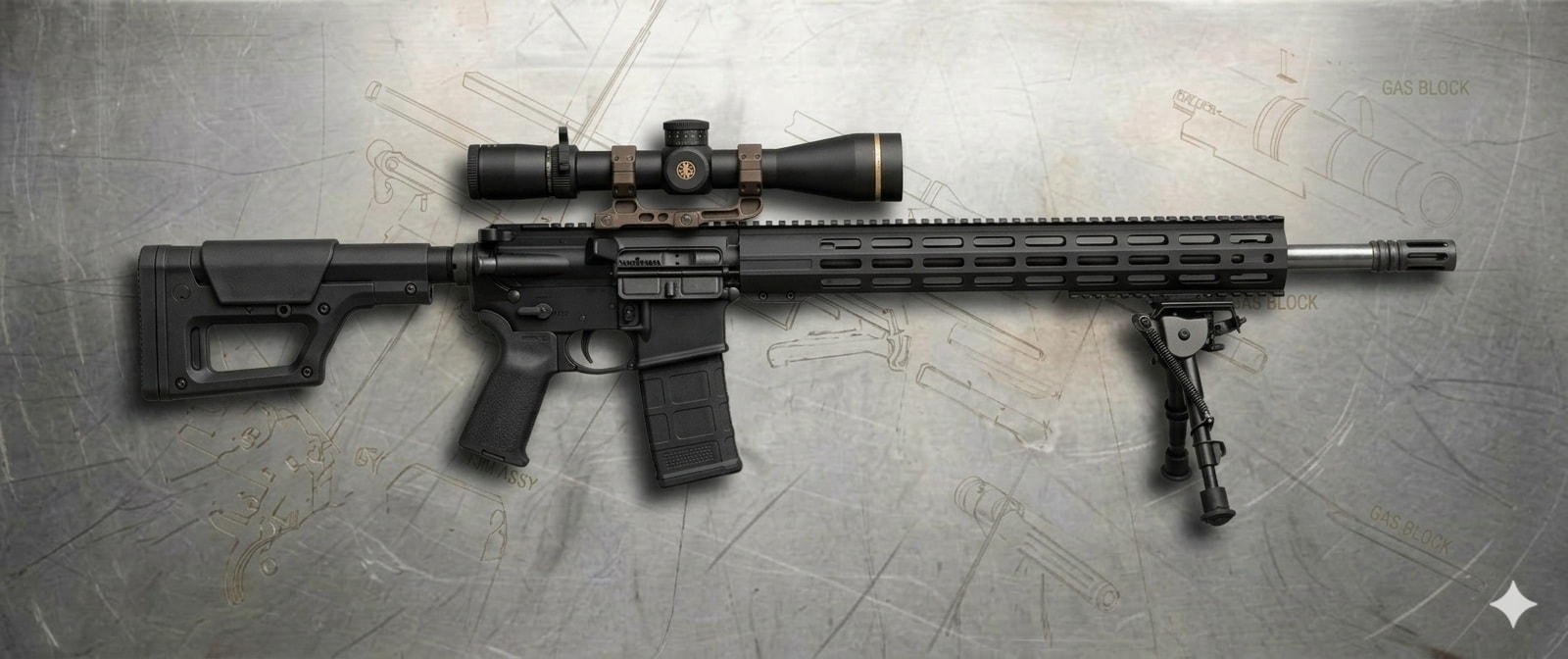 DRD-10 DMR (Designated Marksman Rifle)