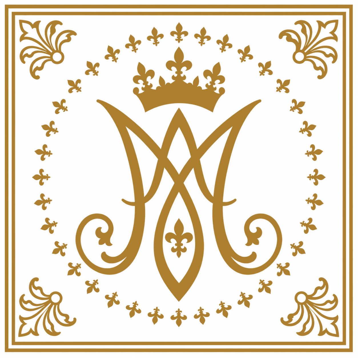 Marian monogram
