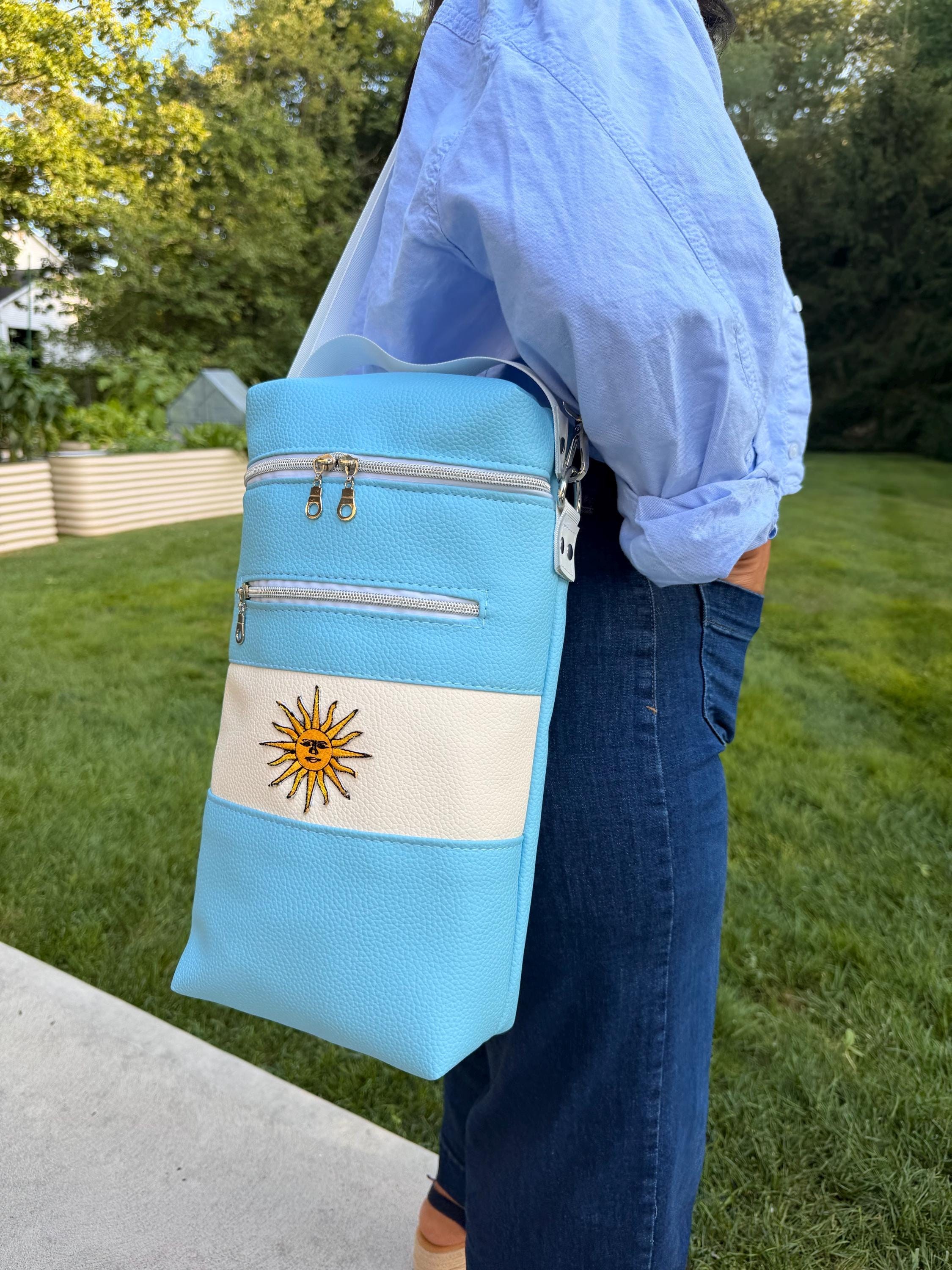 Handmade Yerba Mate Bag-Bolso Matero hecho a mano– Cuerina., view 5
