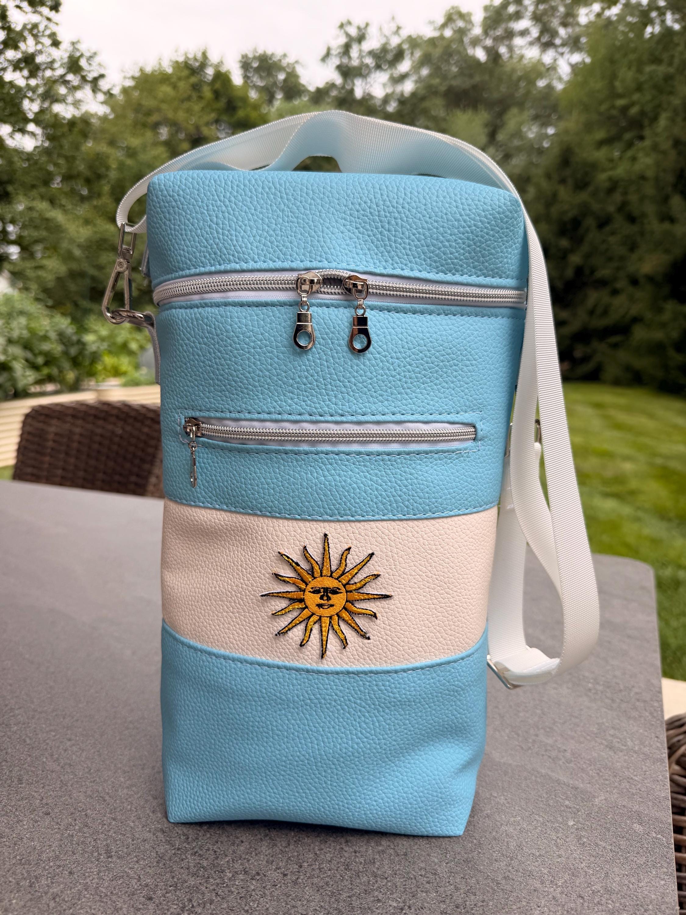 Handmade Yerba Mate Bag-Bolso Matero hecho a mano– Cuerina., view 10