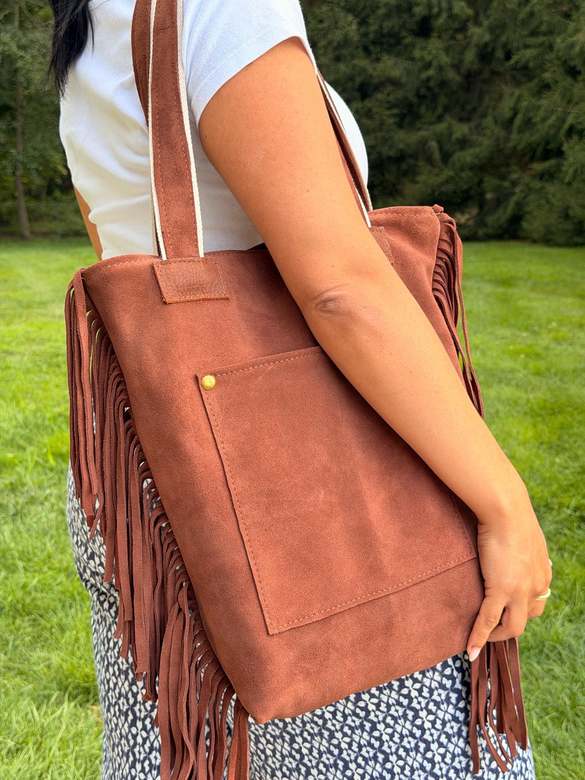 Yerba Mate Bag-Bolso Matero hecho a mano– Cuero Argentino