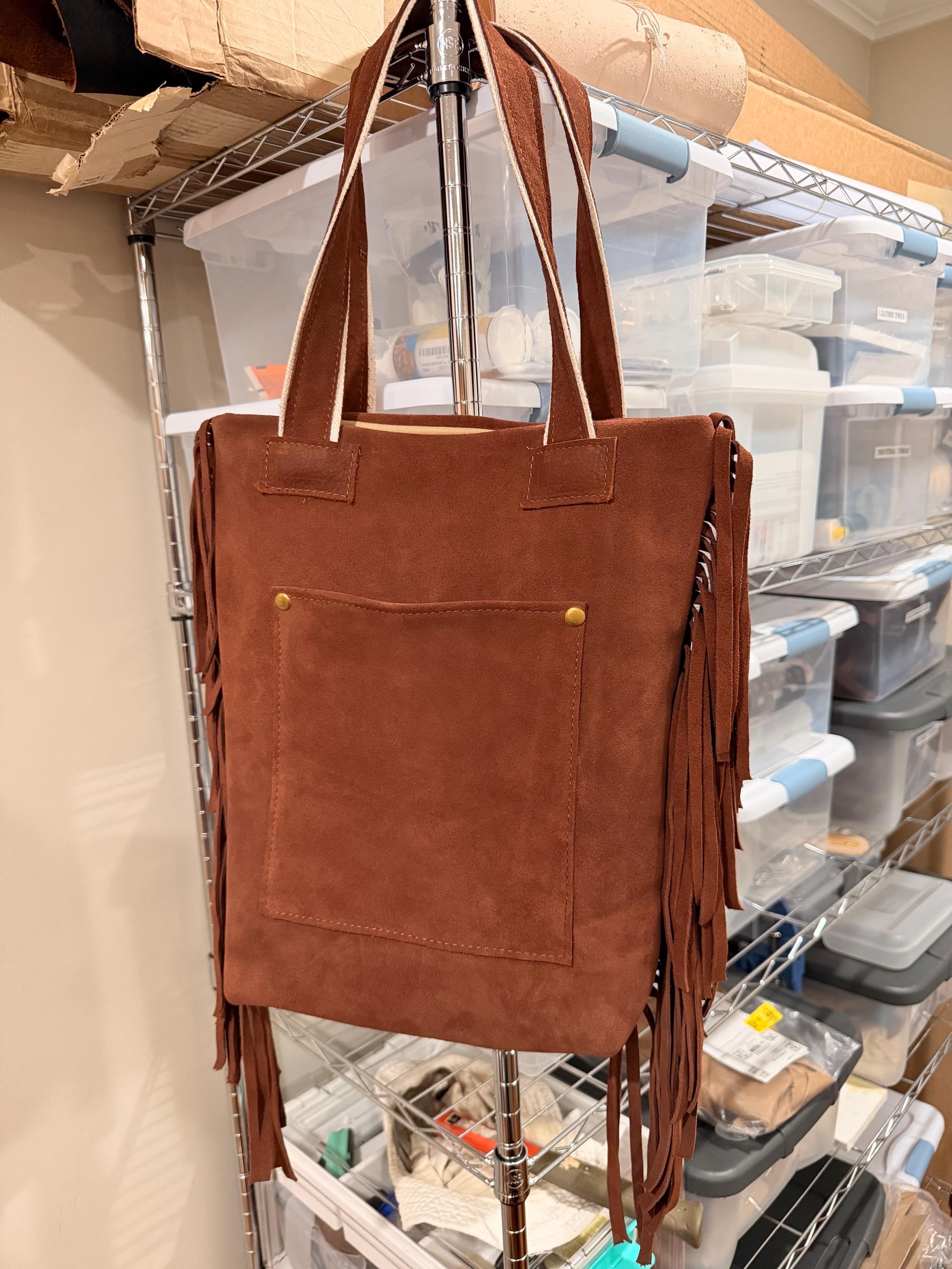 Yerba Mate Bag-Bolso Matero hecho a mano– Cuero Argentino, view 7