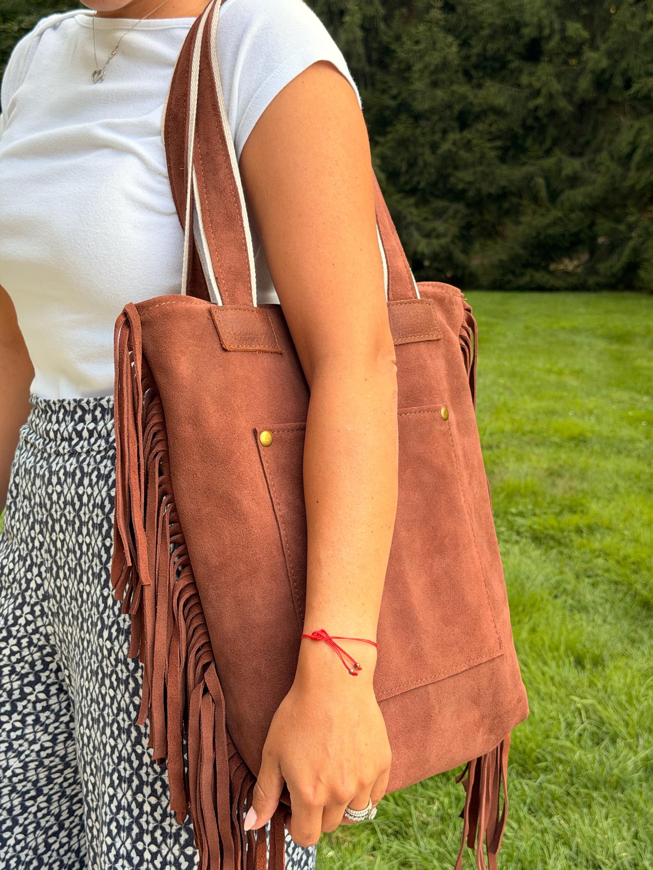 Yerba Mate Bag-Bolso Matero hecho a mano– Cuero Argentino, view 8