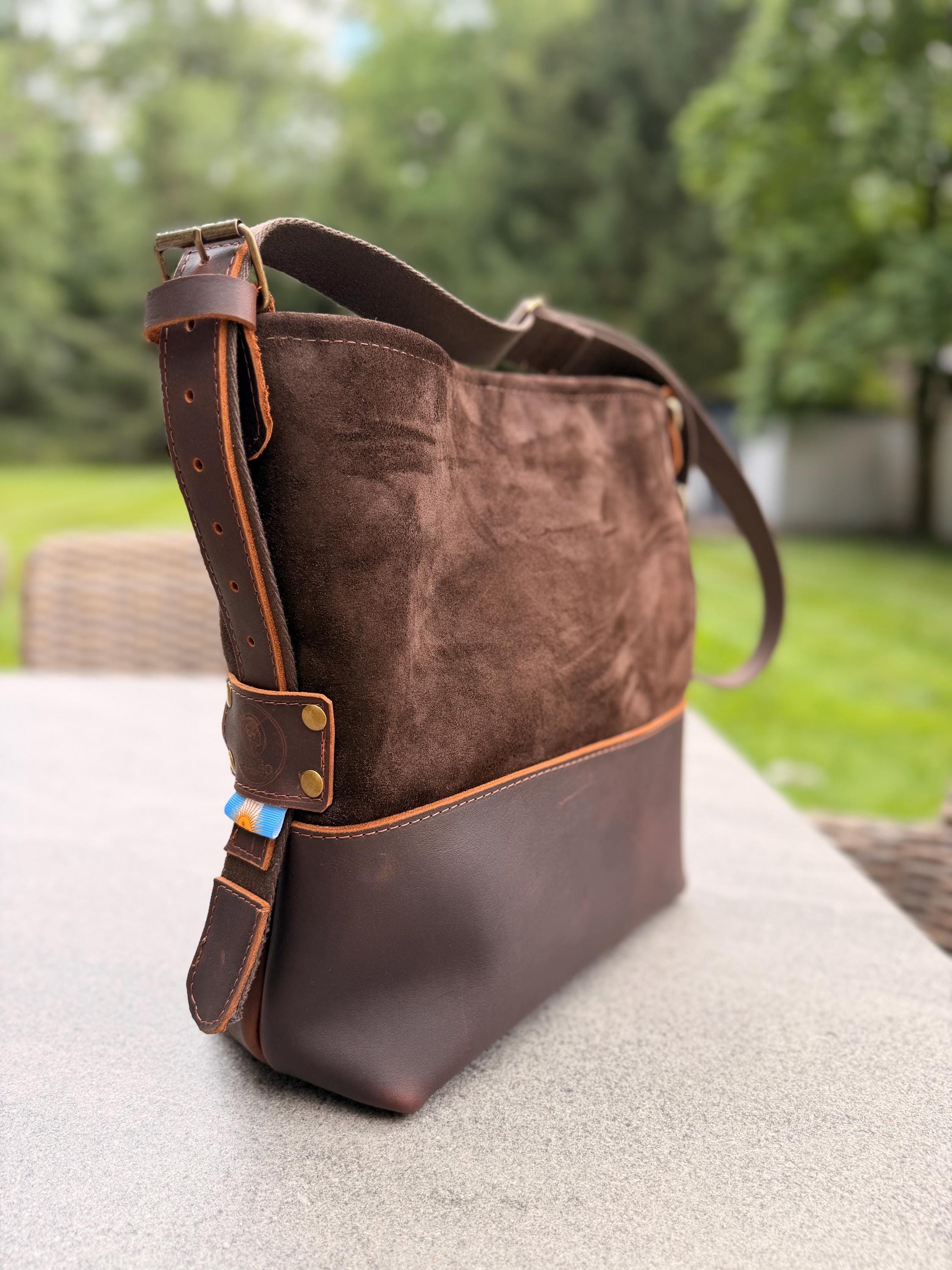 Premium Yerba Mate Bag-Bolso Matero hecho a mano– Cuero Argentino, view 4