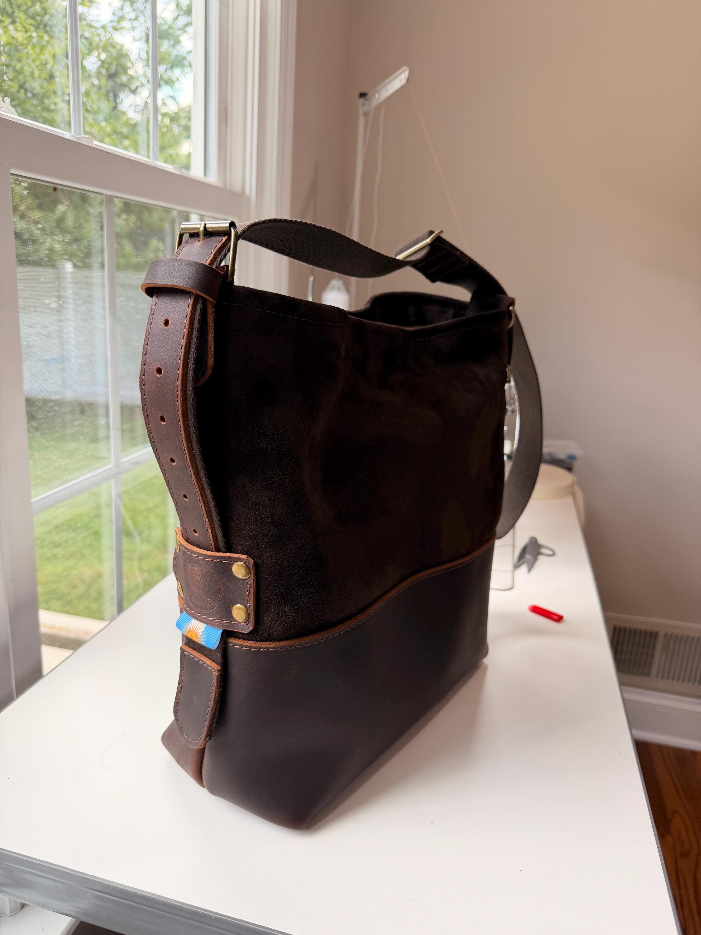 Premium Yerba Mate Bag-Bolso Matero hecho a mano– Cuero Argentino, view 8