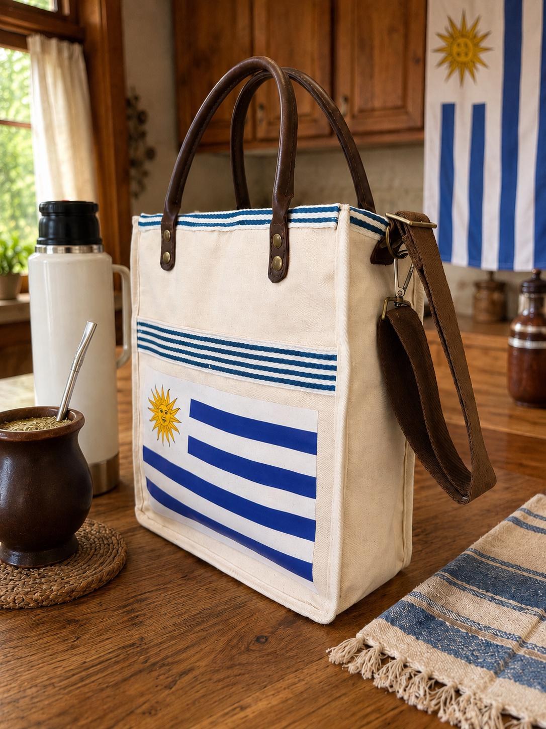 Yerba Mate Bag-Bolso Matero hecho a mano– lona, view 2