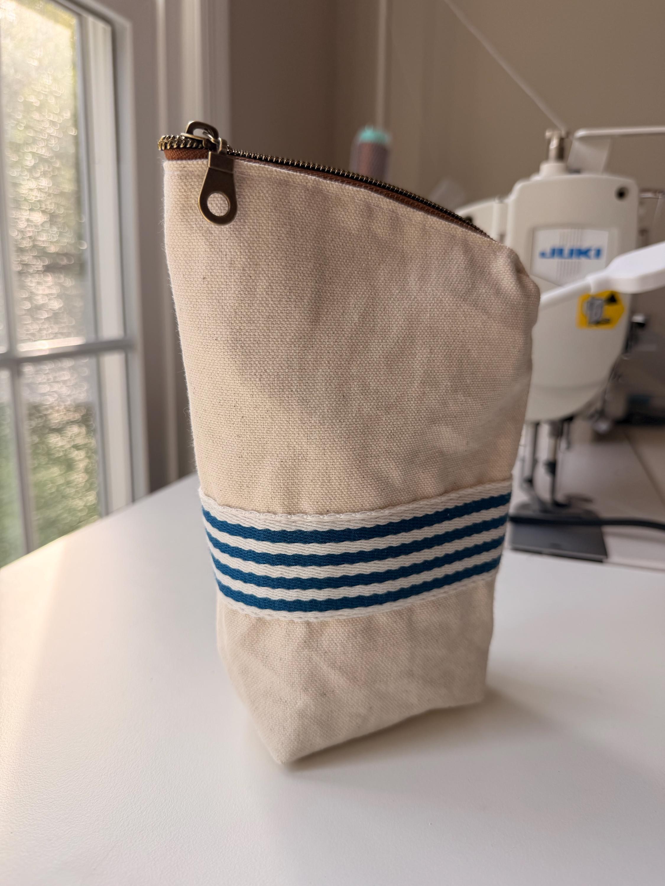 Yerba Mate Bag-Bolso Matero hecho a mano– lona, view 3