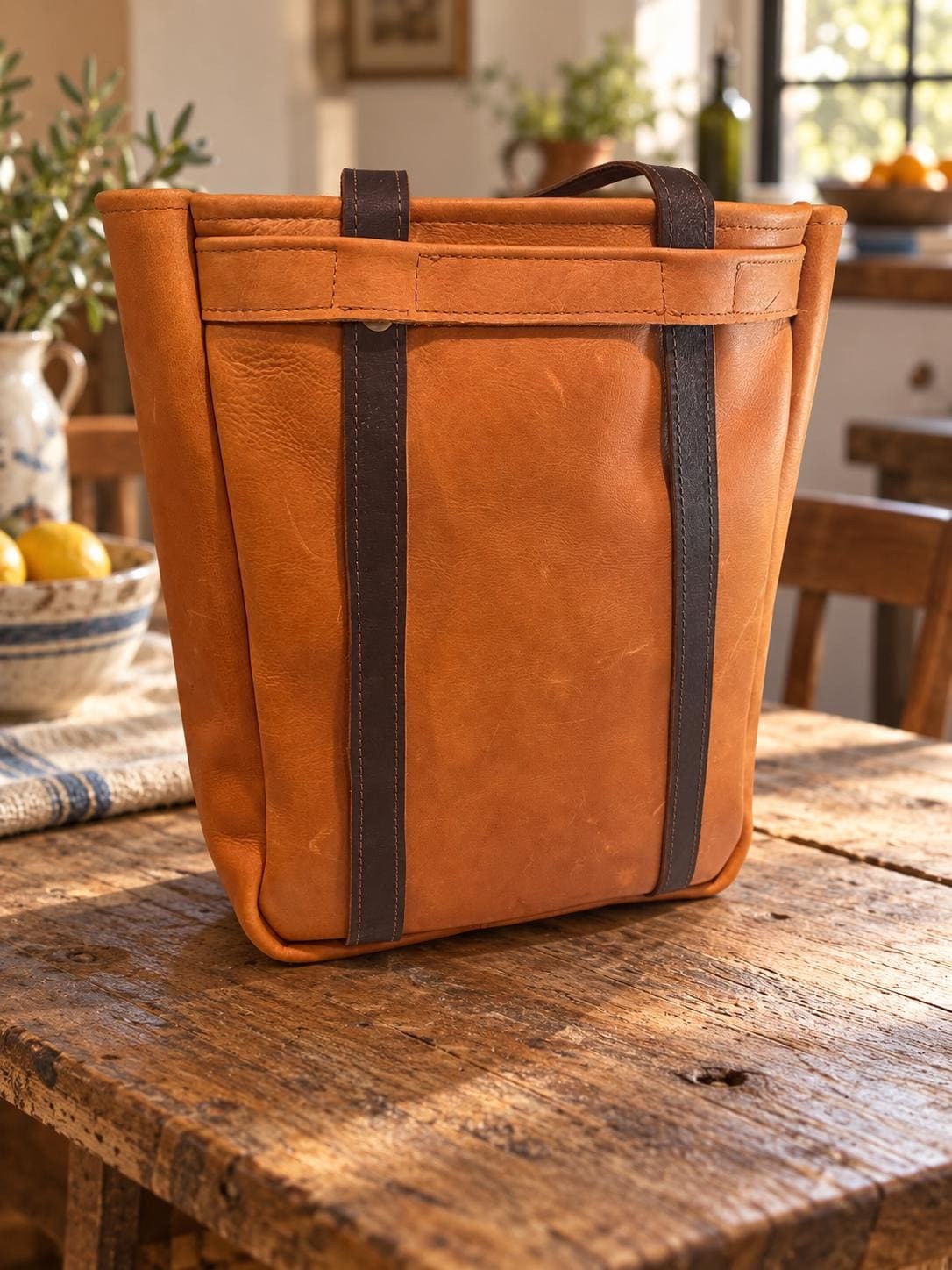 Premium Yerba Mate Tote/Backpack - Bolso Matero/Mochila Cuero, view 7