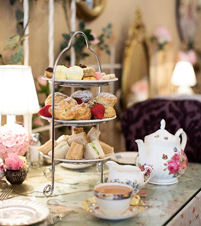Afternoon tea table
