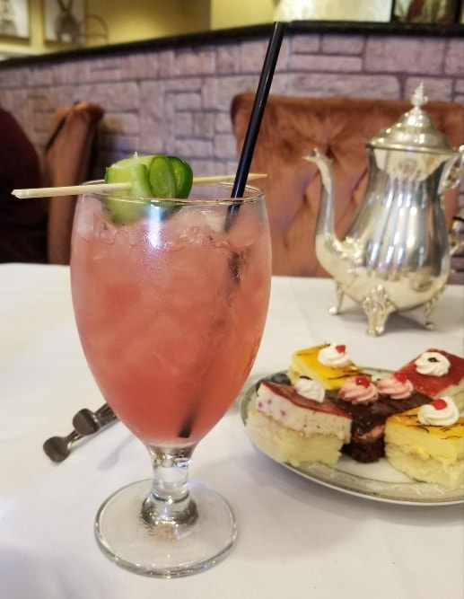 Mocktail at Sotherton Tea Room