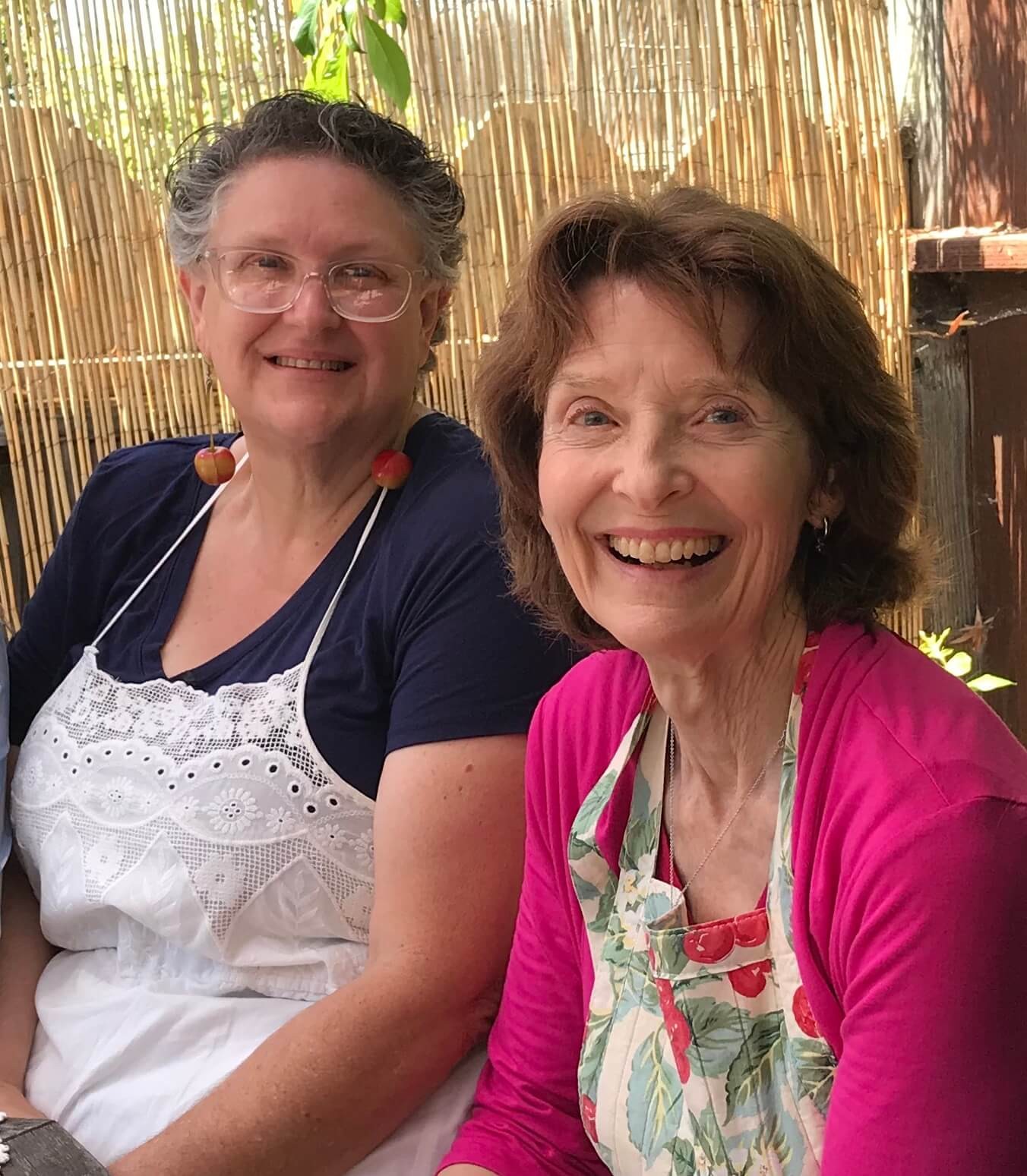 Rose Anna Higashi and Kathleen Pedulla