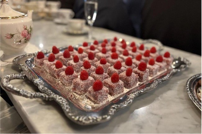 Afternoon tea dessert