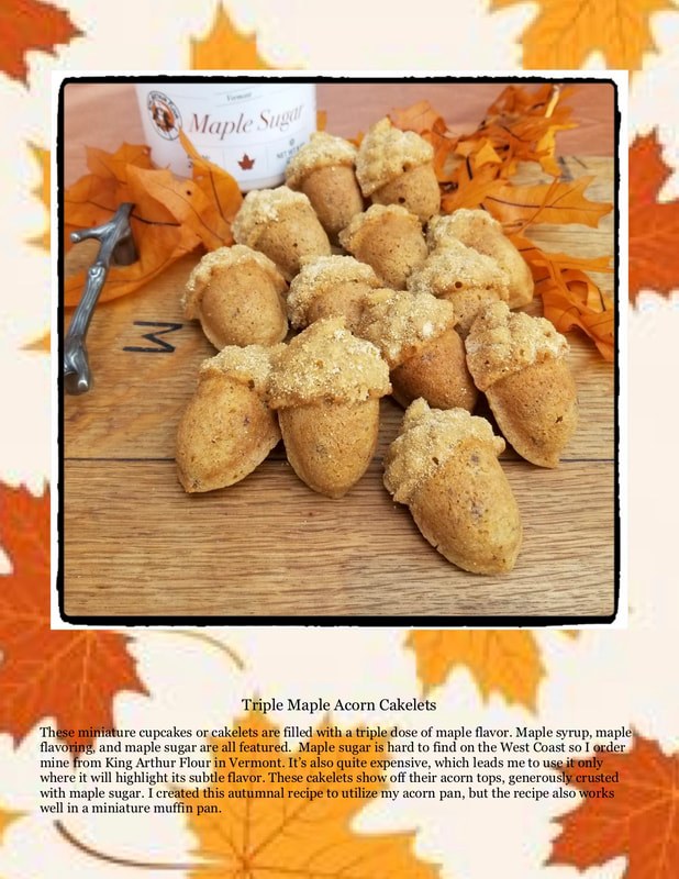 Creative acorn crafts made with pinecones and nuts on a wooden table with autumn leaves.