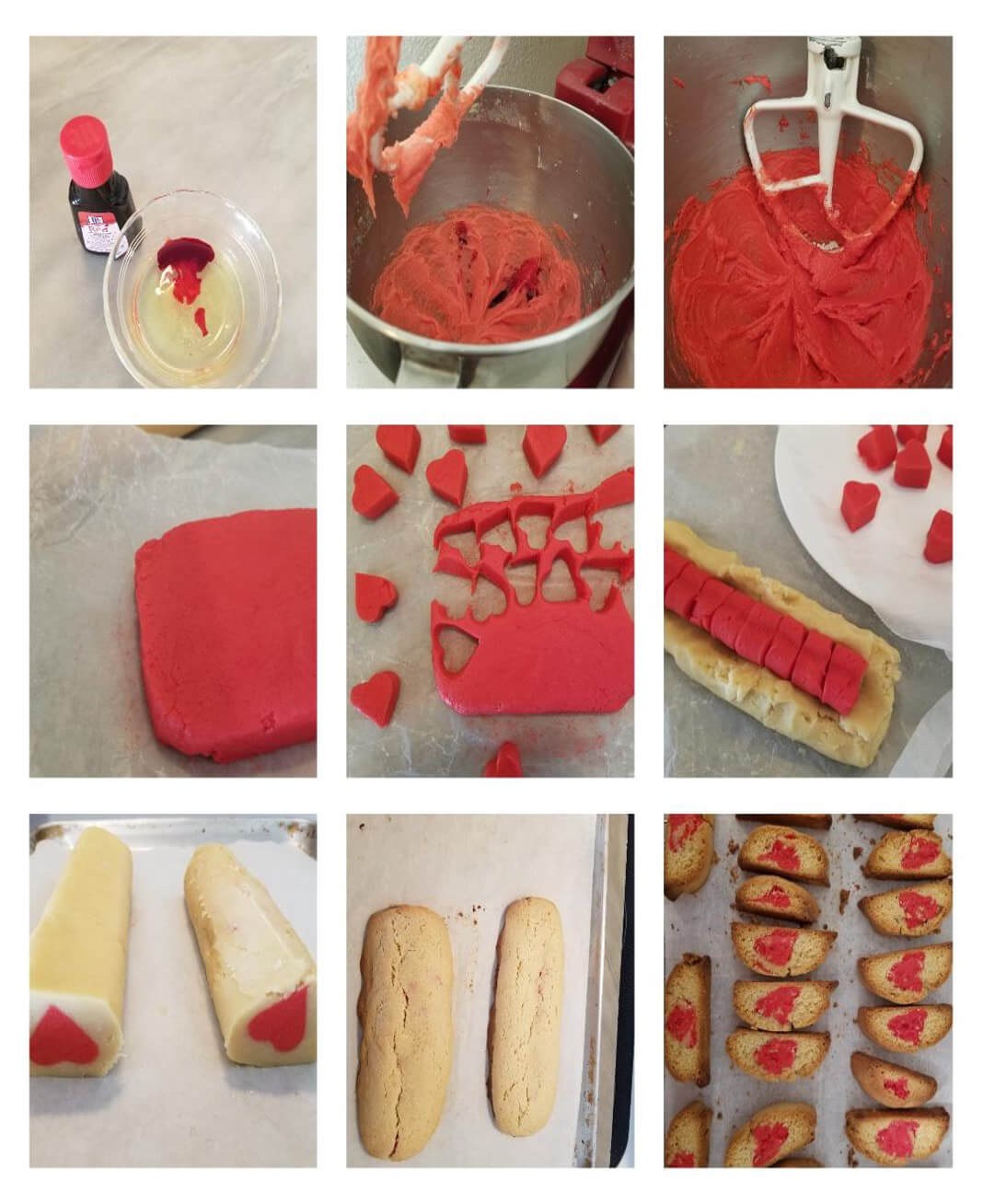 Step-by-step process of making strawberry cake pops with ladybug decorations.