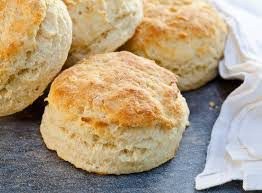 Golden, flaky biscuits fresh from the oven.