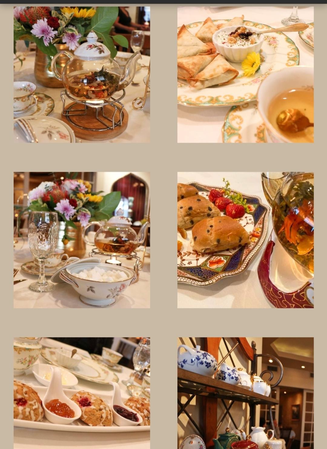 Chelo Tea House tea selection
