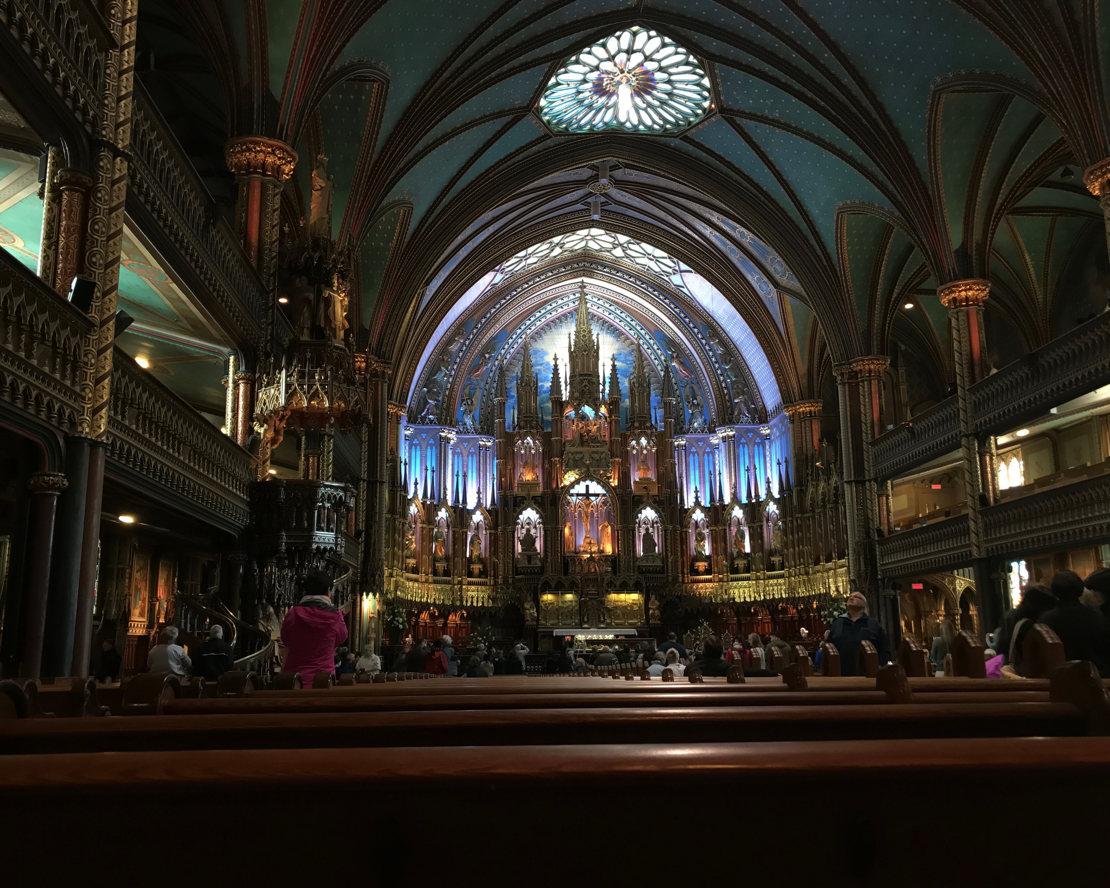 Notre Dame Cathedral interior