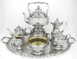 Silver Tea Set or Silver Tray photograph 3