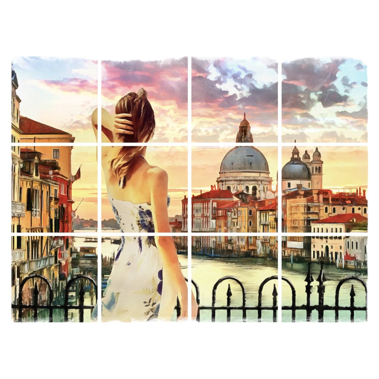 Venetian Vibes - Peel and Stick Ceramic Tiles