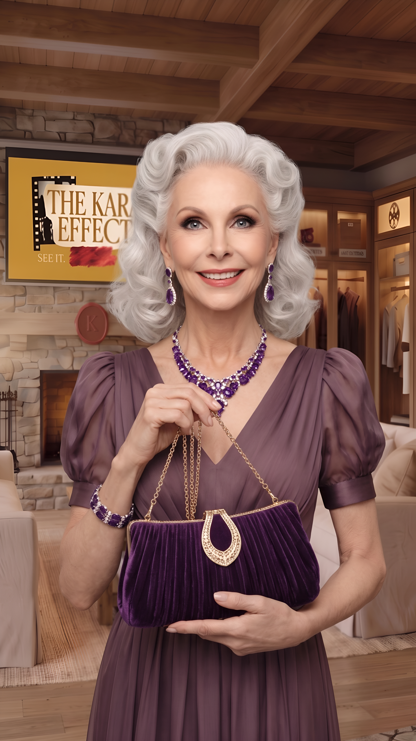 Featured artwork for Kara’s Plum Evening Gown: Dress for the Memory You Haven’t Made Yet