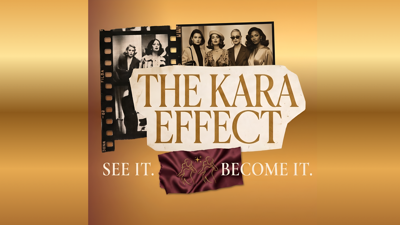 The KARA Effect brand collage