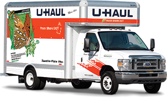 U-Haul moving trucks