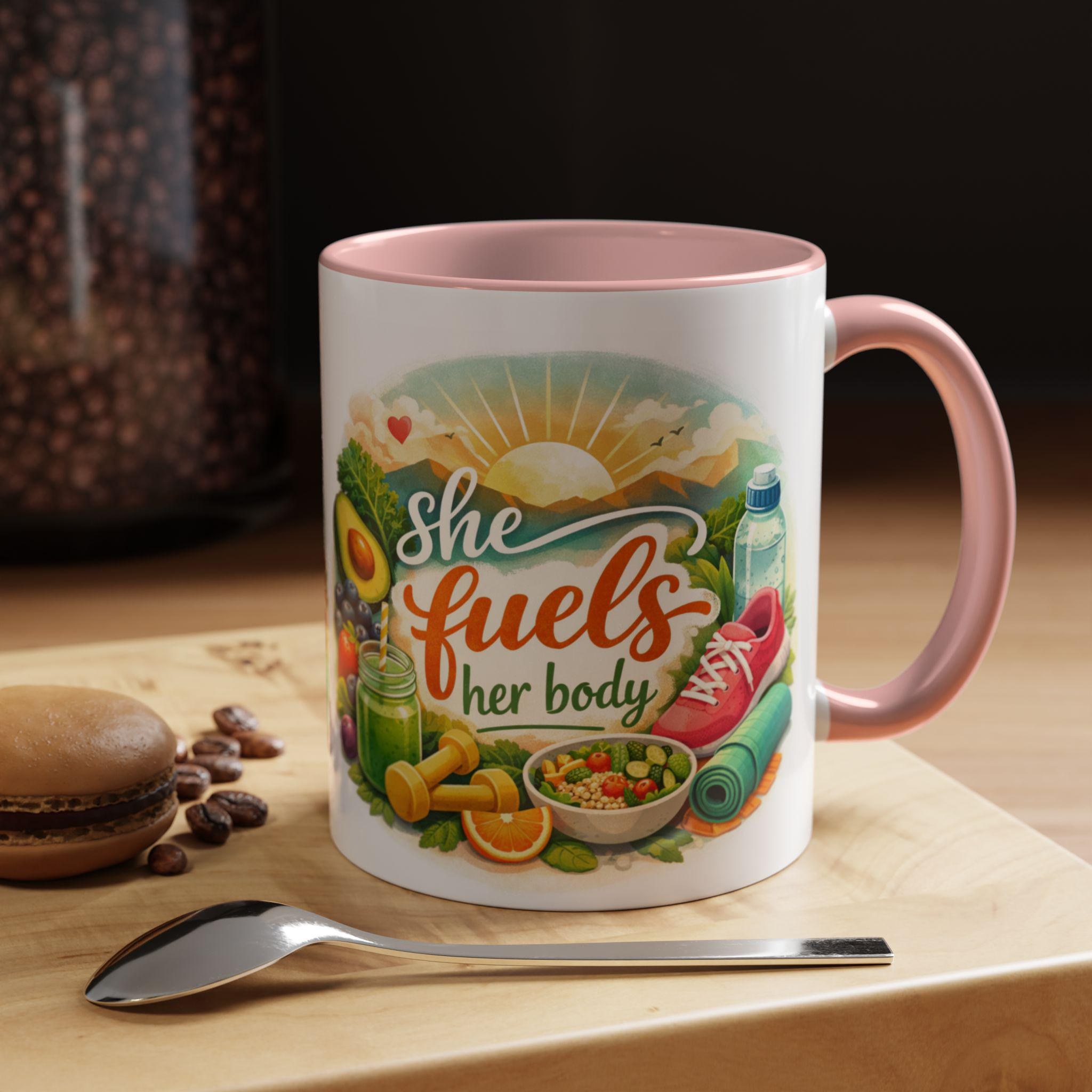 Motivational mug for a simple morning cue