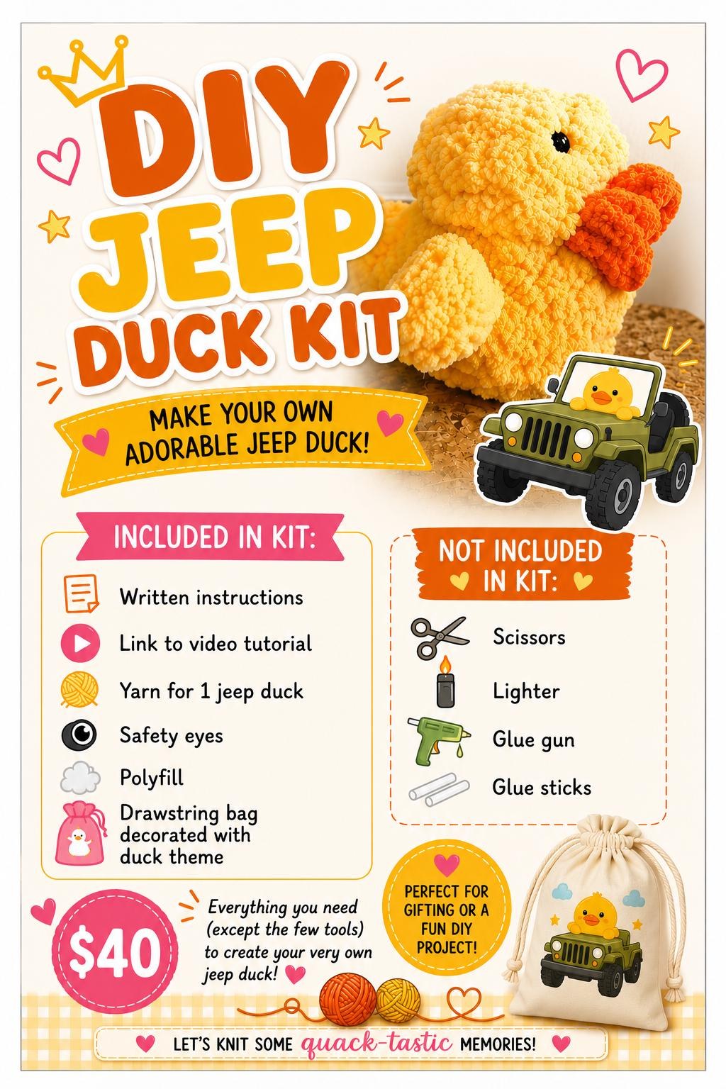Jeep Duck DIY kit