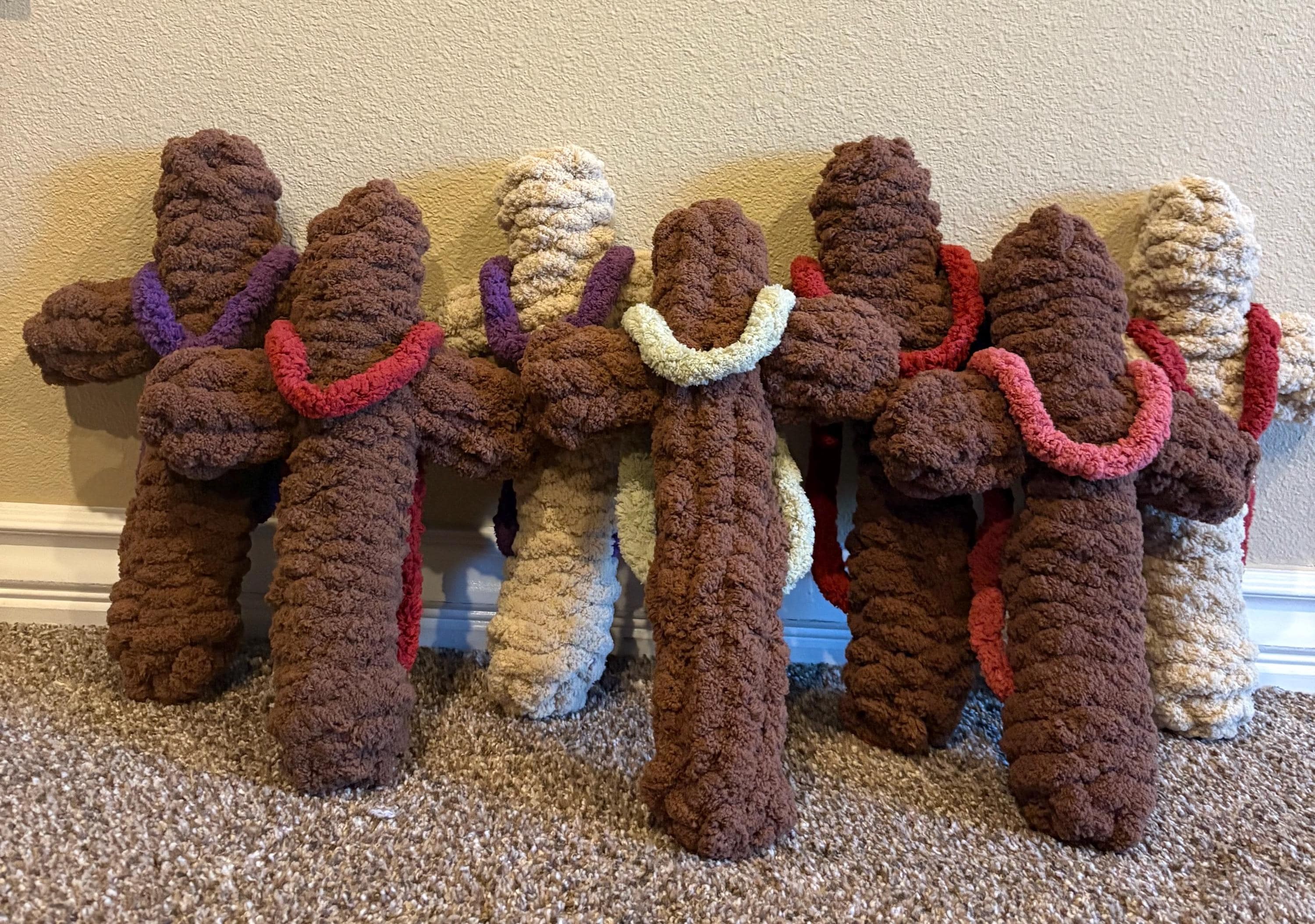 Cross with sash pillow tutorial
