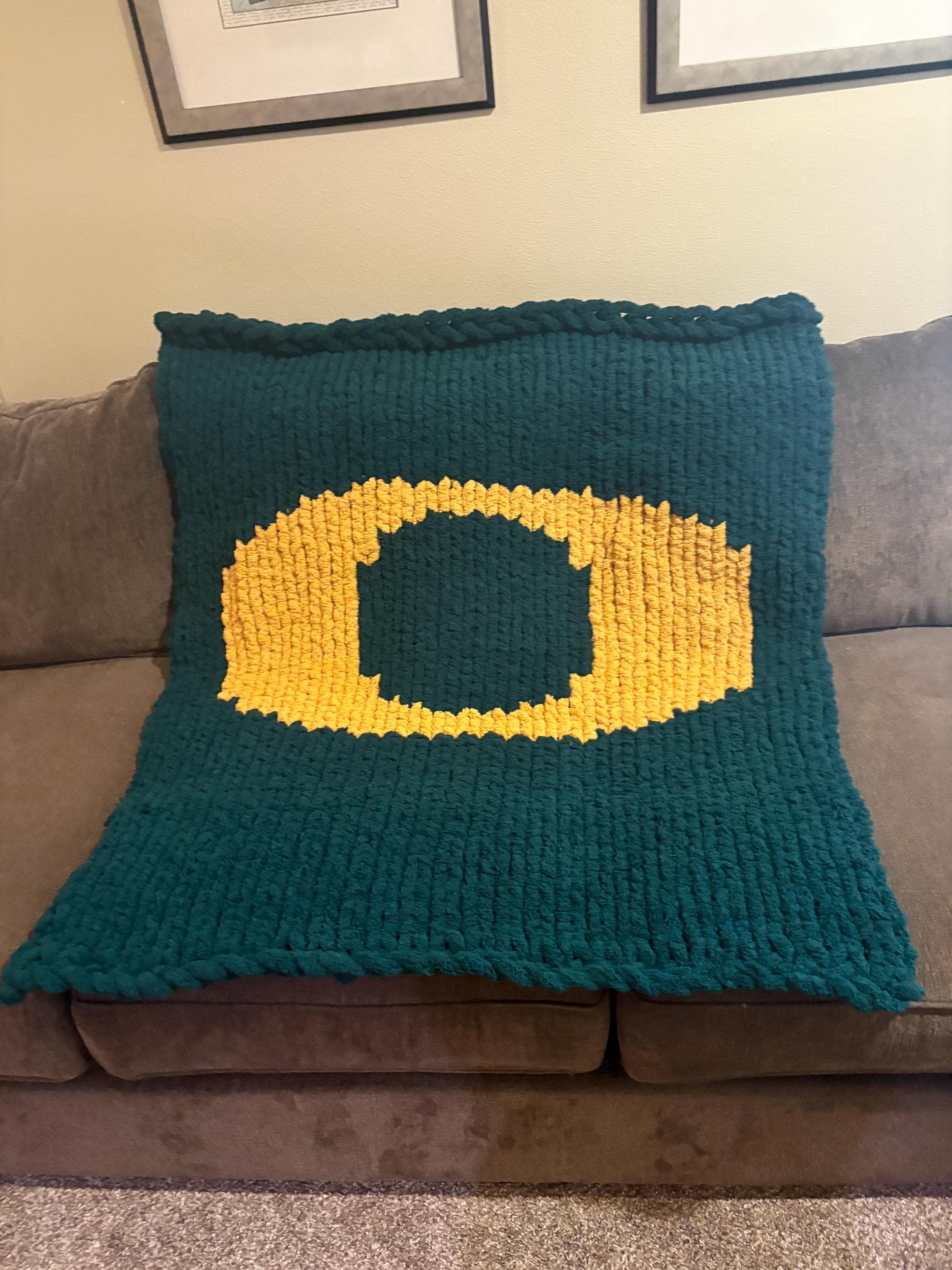 Oregon Ducks blanket