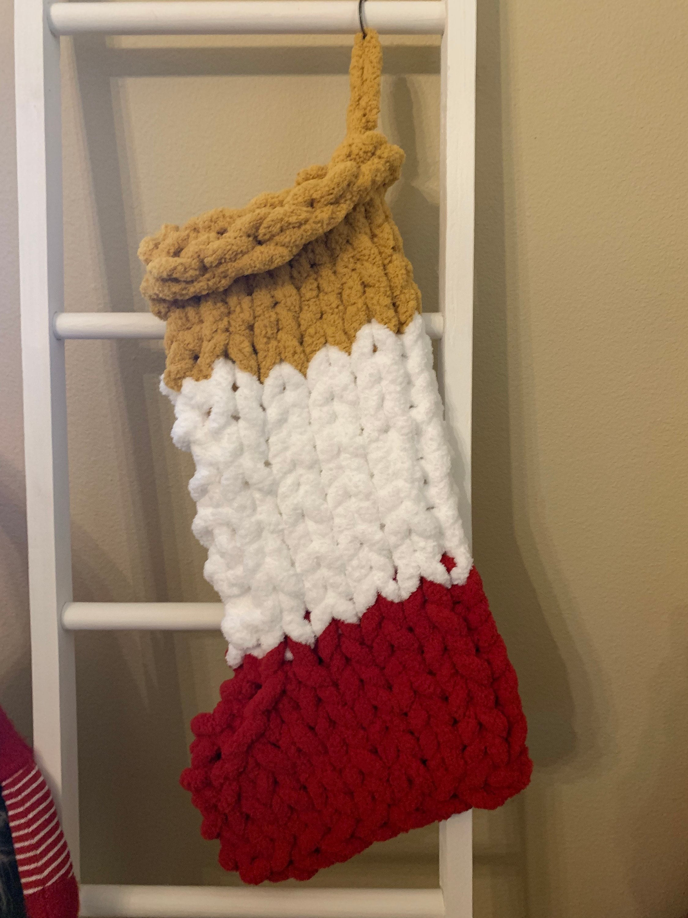 Kansas City chiefs Christmas stocking