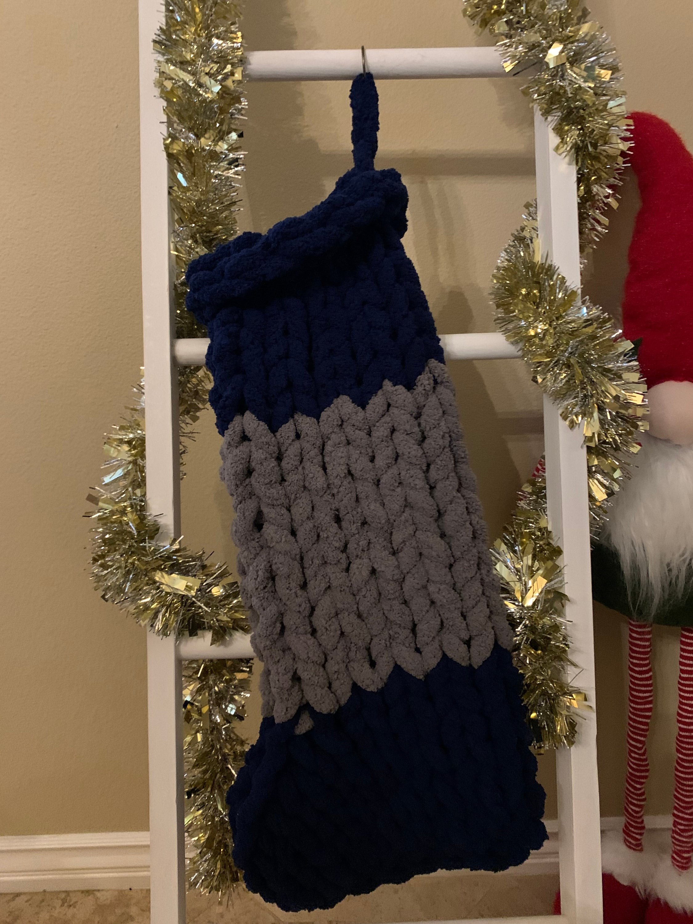 Christmas stocking UNR colors