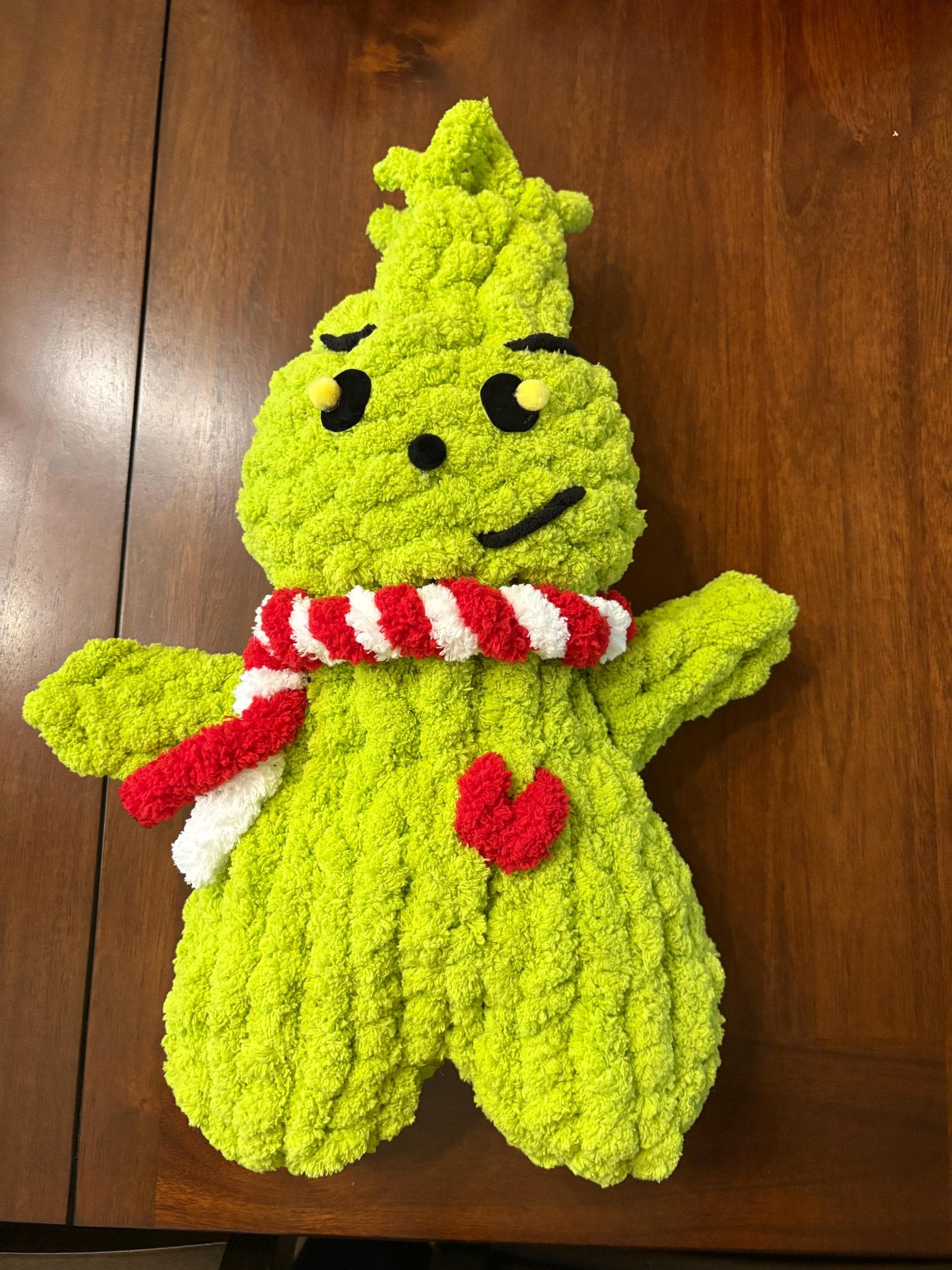 Christmas Grinch plushie
